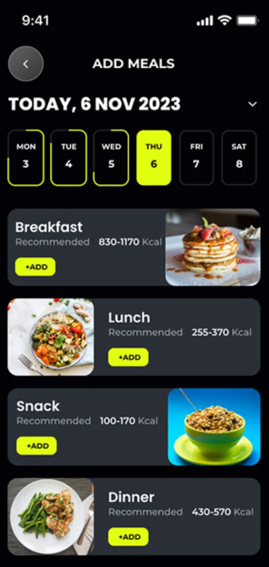 Peak Fitness template preview
