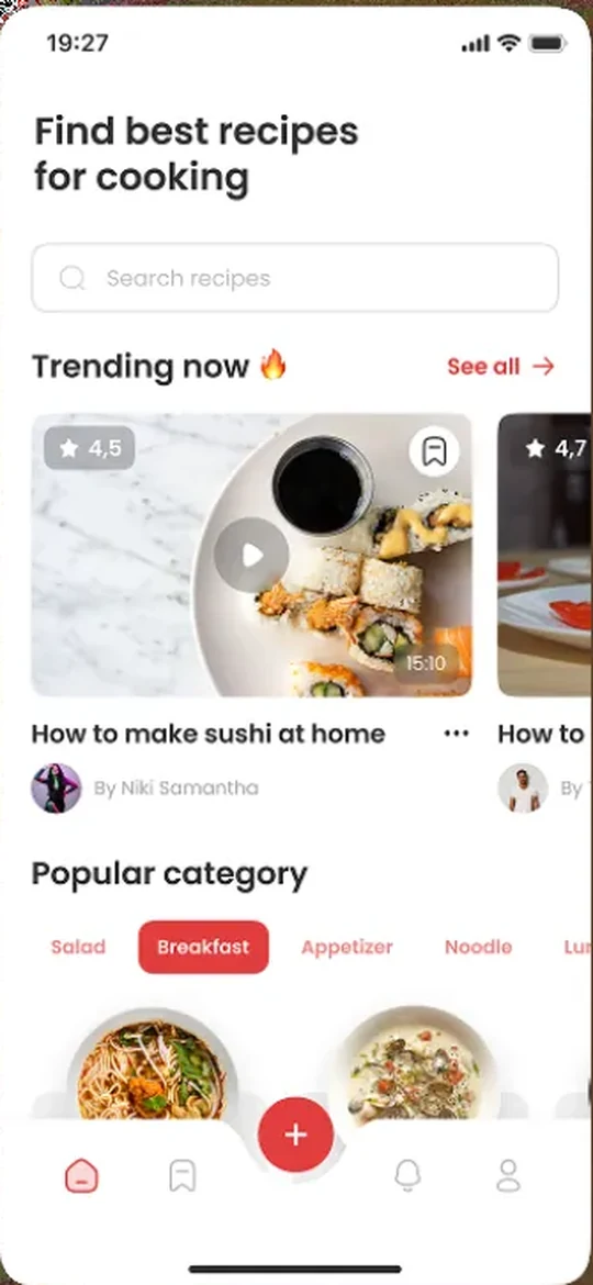 Fresh Bites template preview