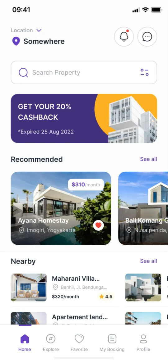 Property Scout template preview