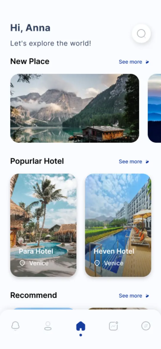 Island Stays template preview